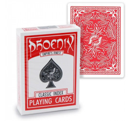 Jeux de cartes Phoenix Blue Rouge