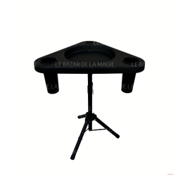 Table pour accessoires bulles de savons Triangulaire