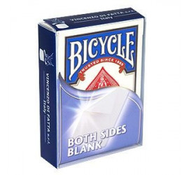 Descriptif du produit : Jeu de 54 cartes Bicycle : Magie Blanc Recto-Verso